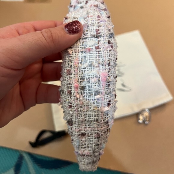 La Bella Shimmer Tweed Headband - Picture 11 of 11